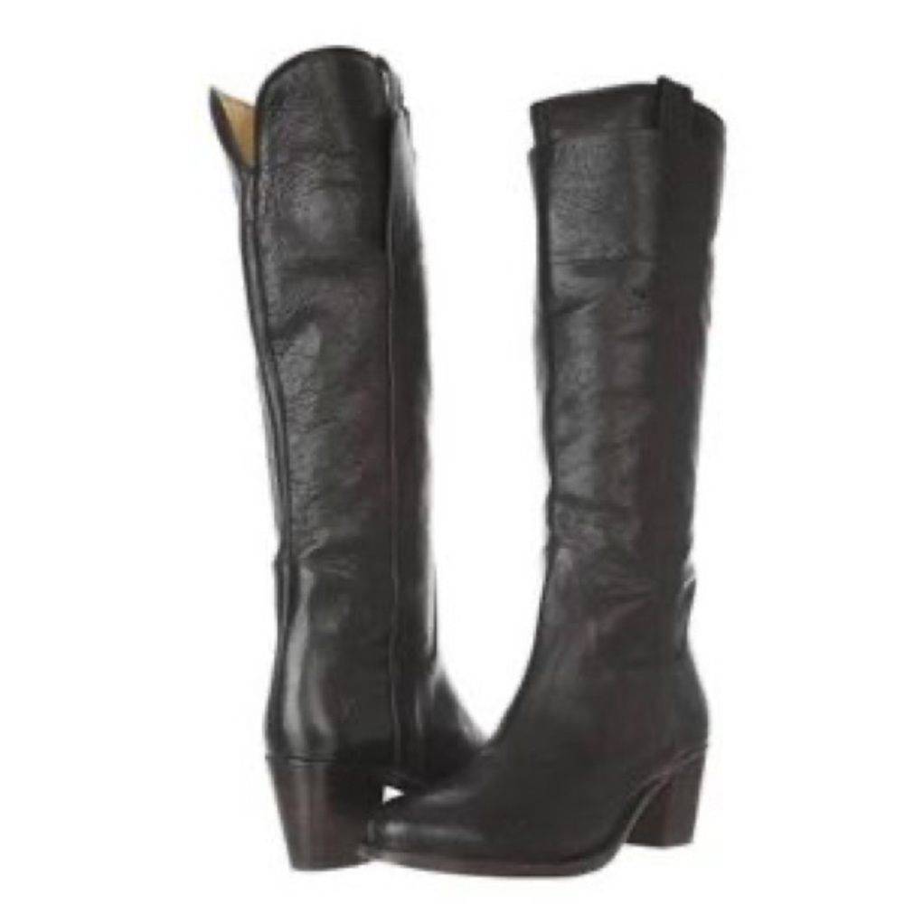 Frye Jackie Tall Riding Boot NWT NIB Sz 7 Black